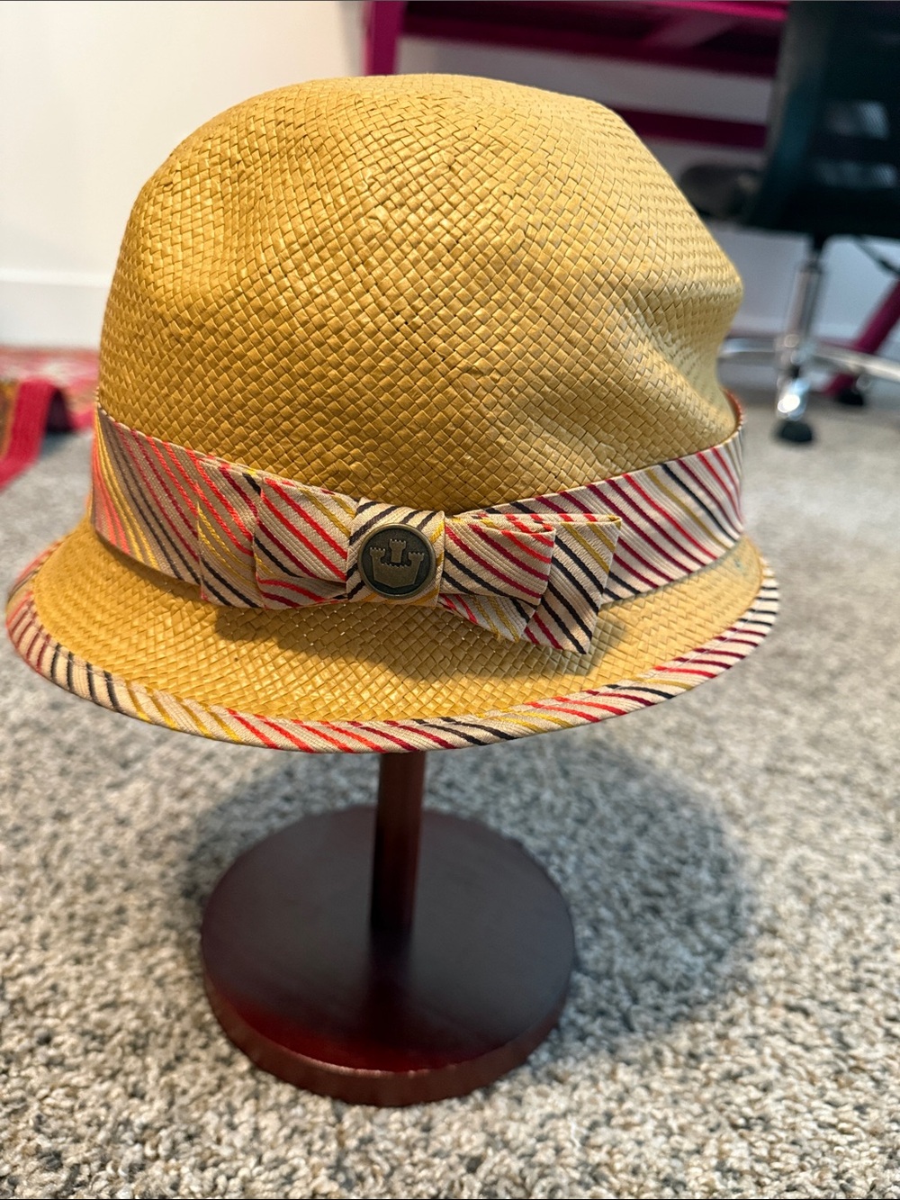 Women's Adriana Goorin Brothers Straw Cloche Hat medium